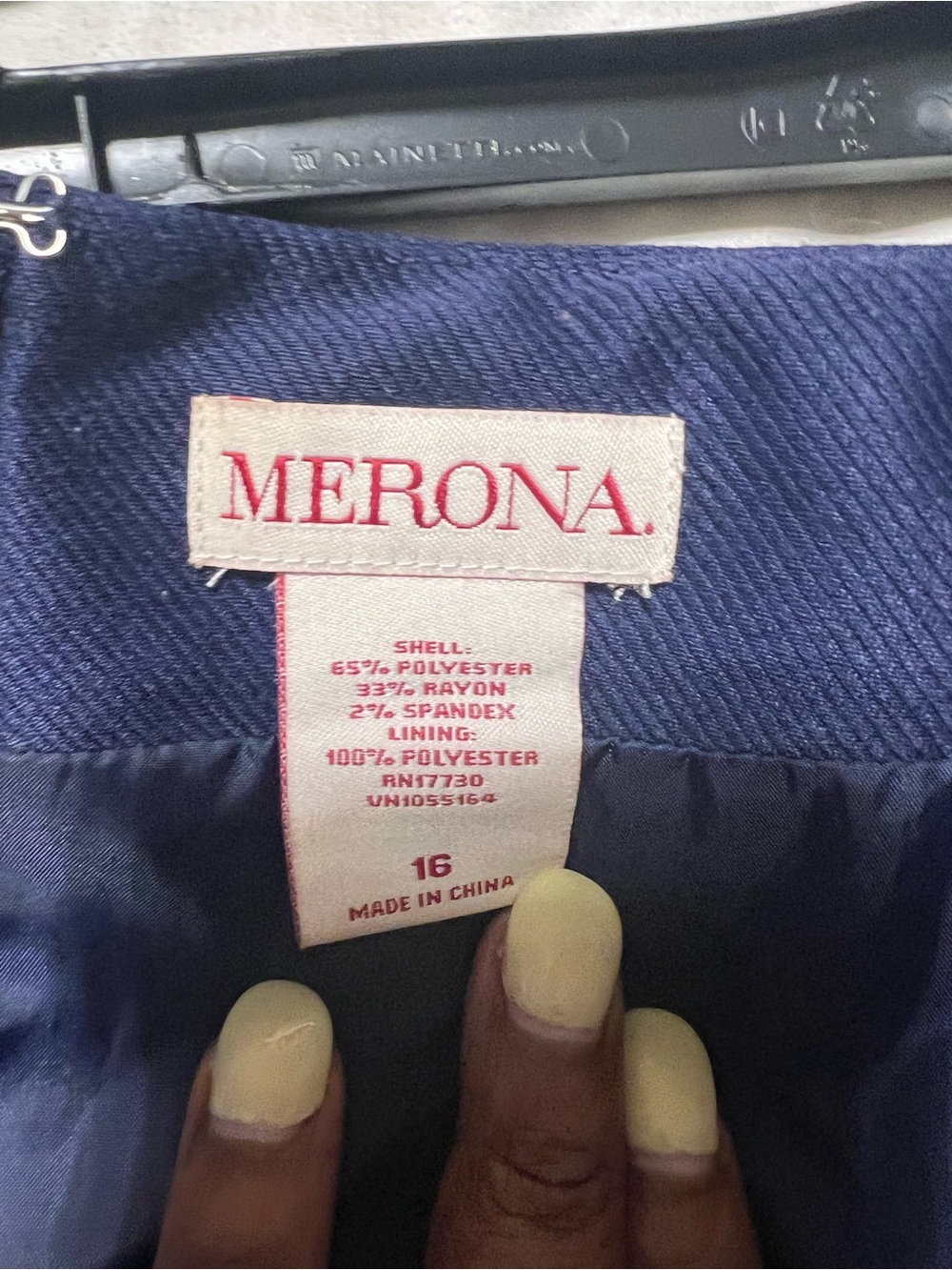 Merona Navy Women's Jeans - Classic Fit